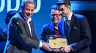 Laureat nagrody w kategorii audio za materiał Bunt. Decydujący bój o ziemię  Adrian Bąk. Fot. PAP/Radek Pietruszka